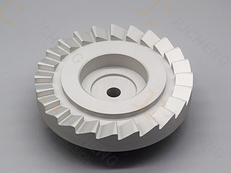 Precision parts in brushed aluminum, stainless steel, PEEK and polyurethane