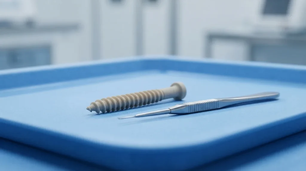 Machined surgical instrument prototype