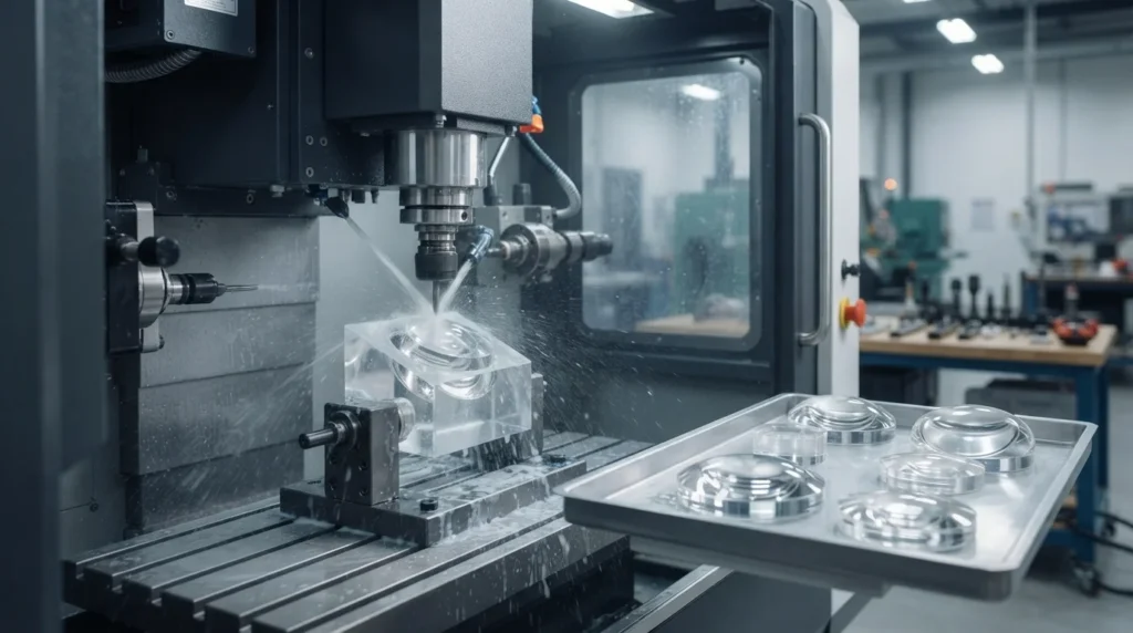optical clear plastic rapid prototyping