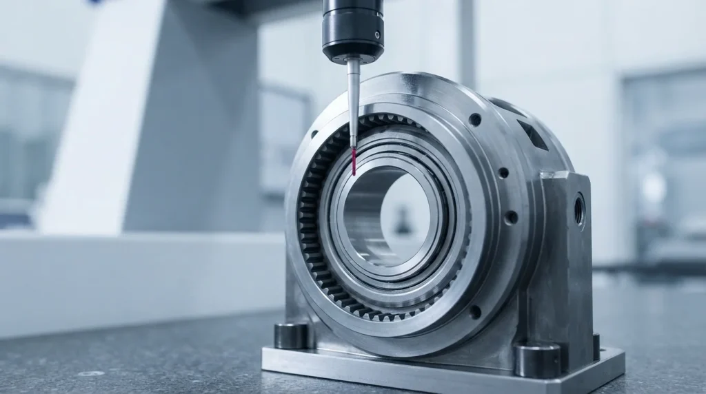 Tight Robotics Machining Tolerances for Zero Backlash Joints