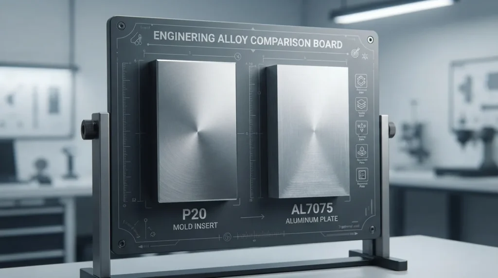 P20 Steel or Aluminum? How to Choose the Right Metal for Rapid Molds